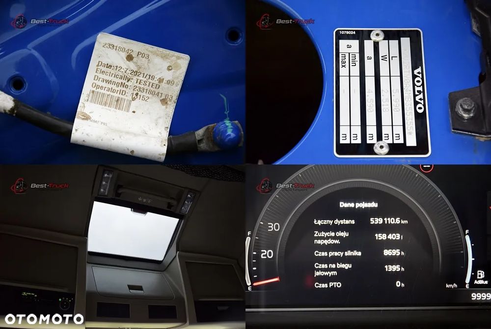 Volvo FH460 / XL /  1100 L / STANDARD  / I-PARK COOL  / LED - 14