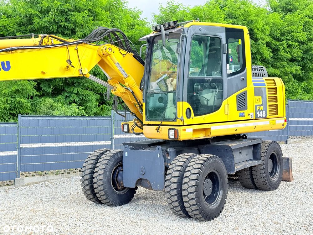 Komatsu * Komatsu PW 148  *ROTOTILT * Sprowadzona * Koparka Kołowa * - 18