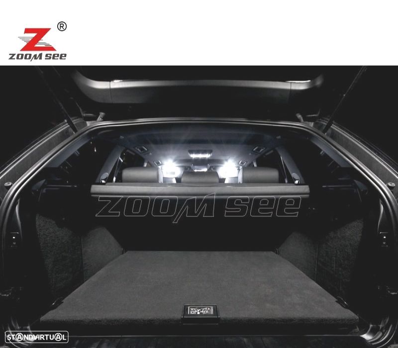 Kit completo de 20 lâmpadas LED interior BMW X5 E53 2000-2006 - 2