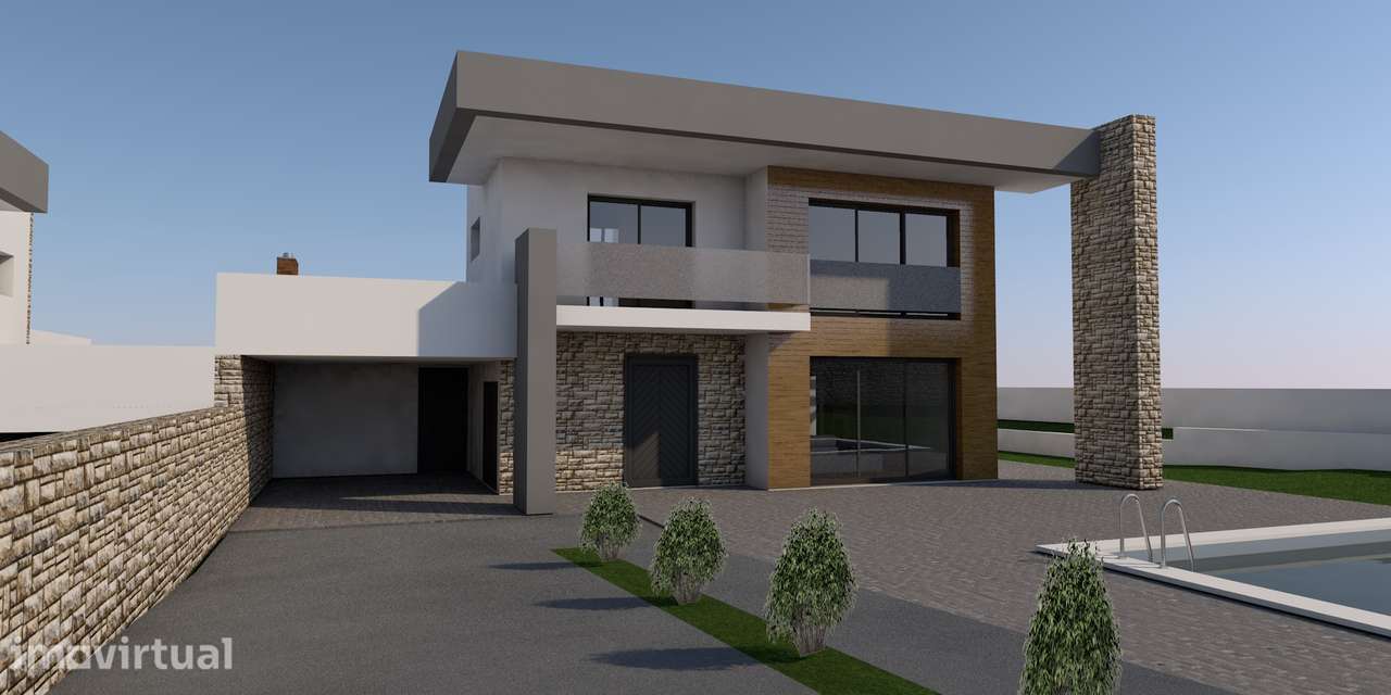 Terreno c/Projeto Aprovado p/2 Moradias entre Lourinhã e Torres Vedras - Grande imagem: 5/24