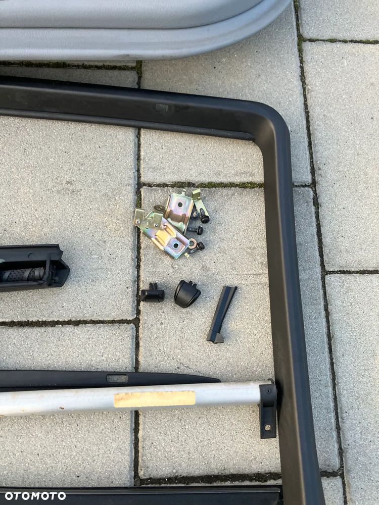 BOCZKI DRZWI BMW E38 PRZED LIFT WERSJA KRÓTKA ROLETKI ROLETY TRÓJKĄTY ZESTAW RARYTAS - 22