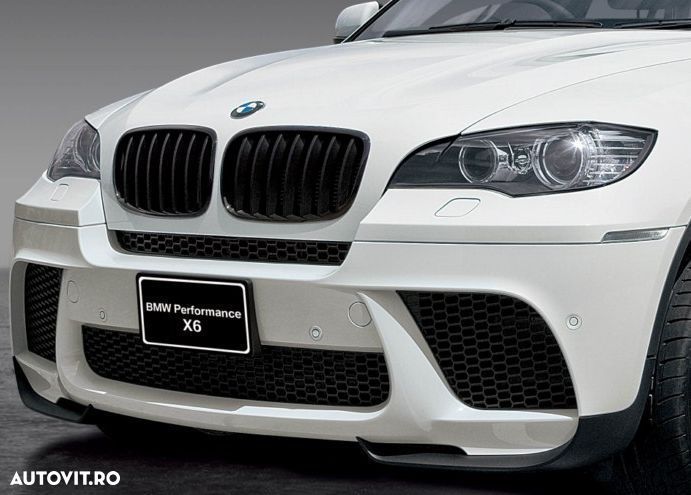 GRILEpentru BMW X5 X6 E70 E71 model PERFORMANCE Culoare Negru Mat / Lucios  CALITATE PREMIUM ⭐️⭐️⭐️⭐️⭐️ - 2