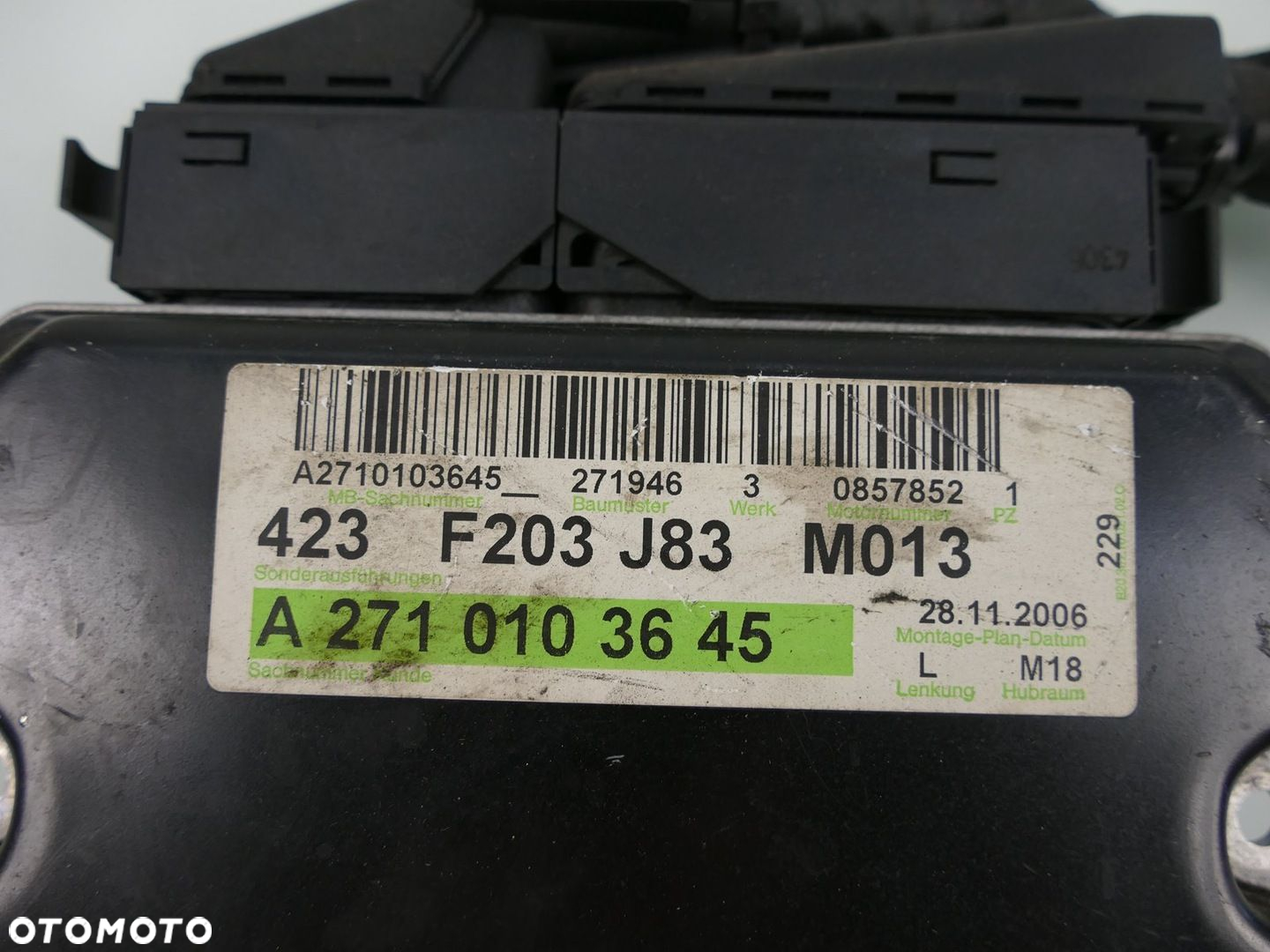 MERCEDES C W203 1.8 K STEROWNIK SILNIKA MODUŁ ECU - 2