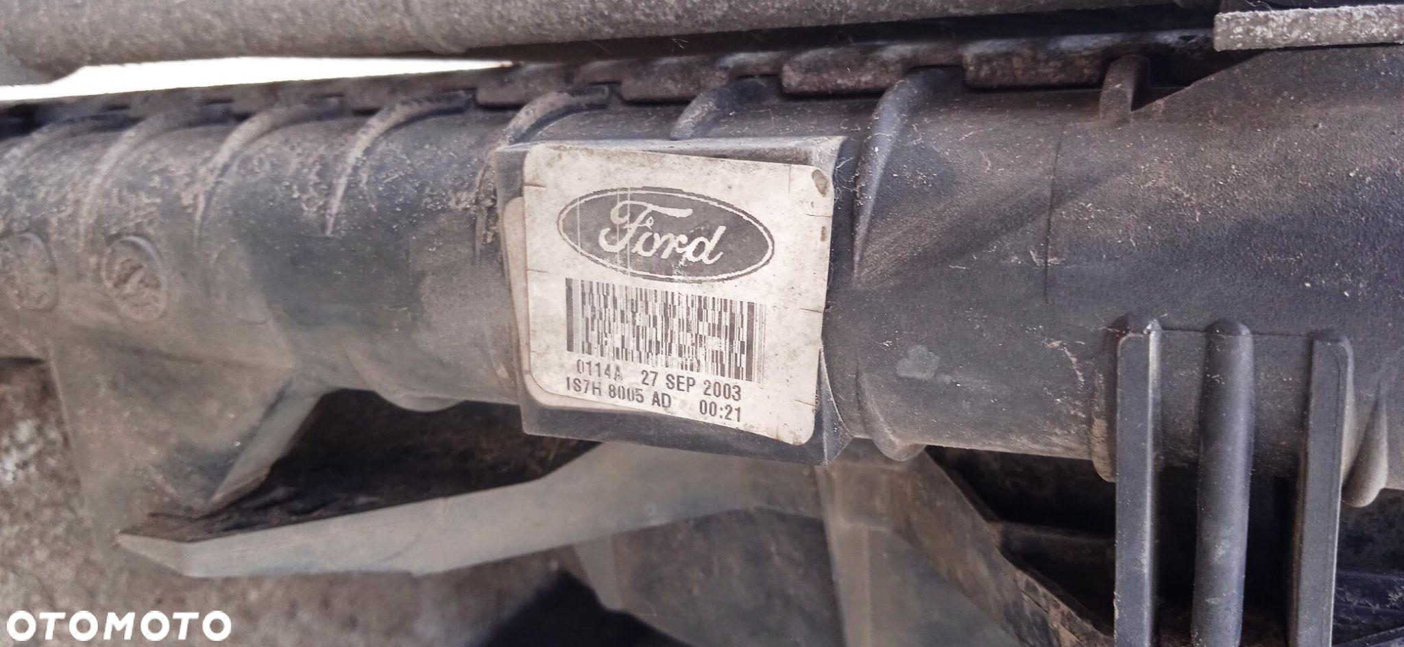 Chłodnica wentylator Ford Mondeo MK3 1s7h8c342ag 1s7h8005ad - 4