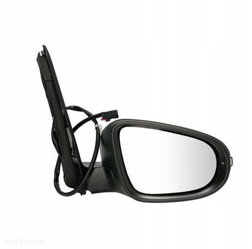 lusterko vw touran 10-15 prawe elektryczne ogrzewane migacz czarne - 1