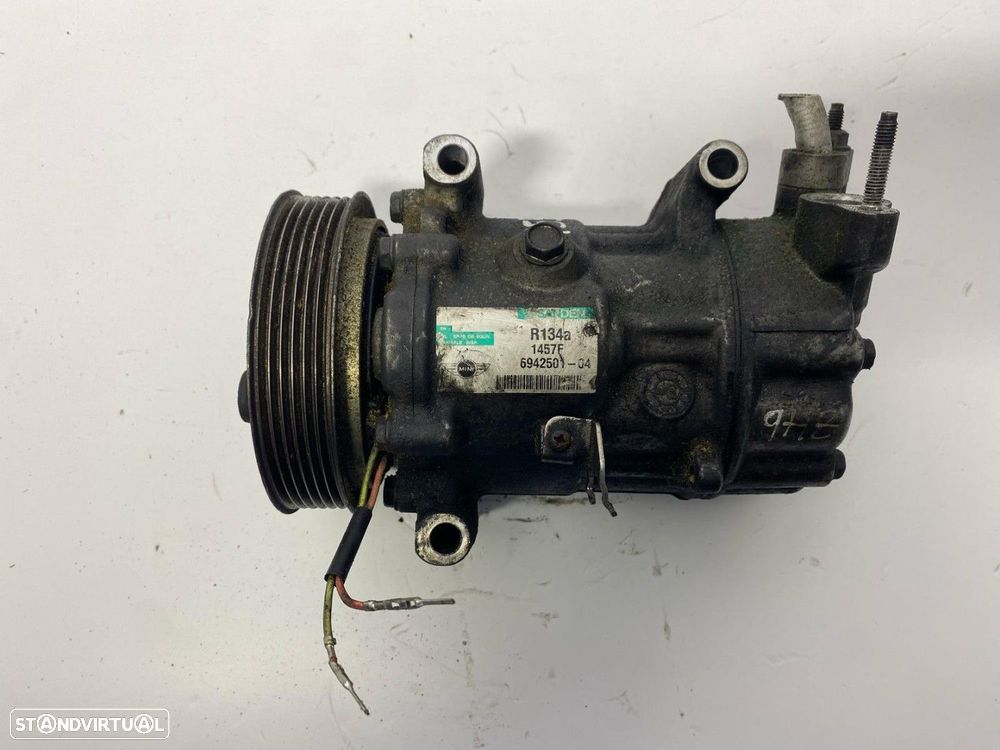 Compressor de ar condicionado MINI (R56) Cooper D REF. 1457F694250104 MOTOR 9HZ - 3