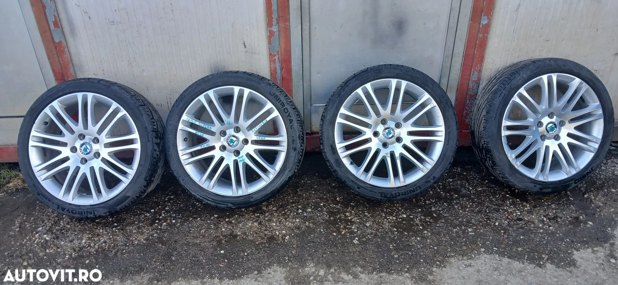 Jante aluminiu Skoda Superb 225/40R18 2012 - 1