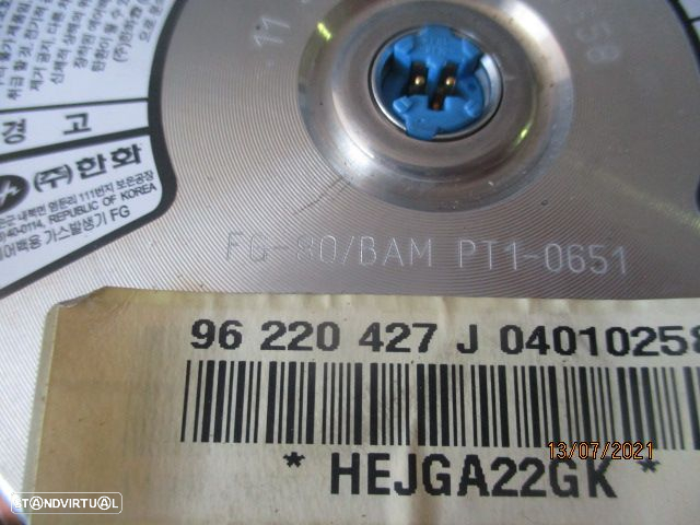Airbag Condutor 96220427 DAEWOO LANOS 1998 - 3