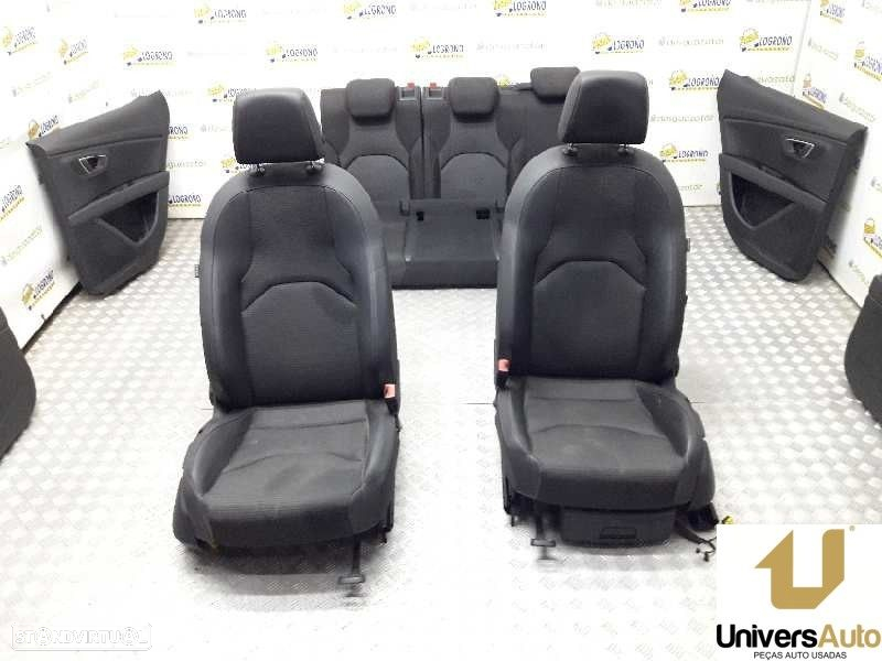 JOGO BANCOS COMPLETO SEAT LEON 2014 -ASIENTOS DE TELA Y CUERO - 5