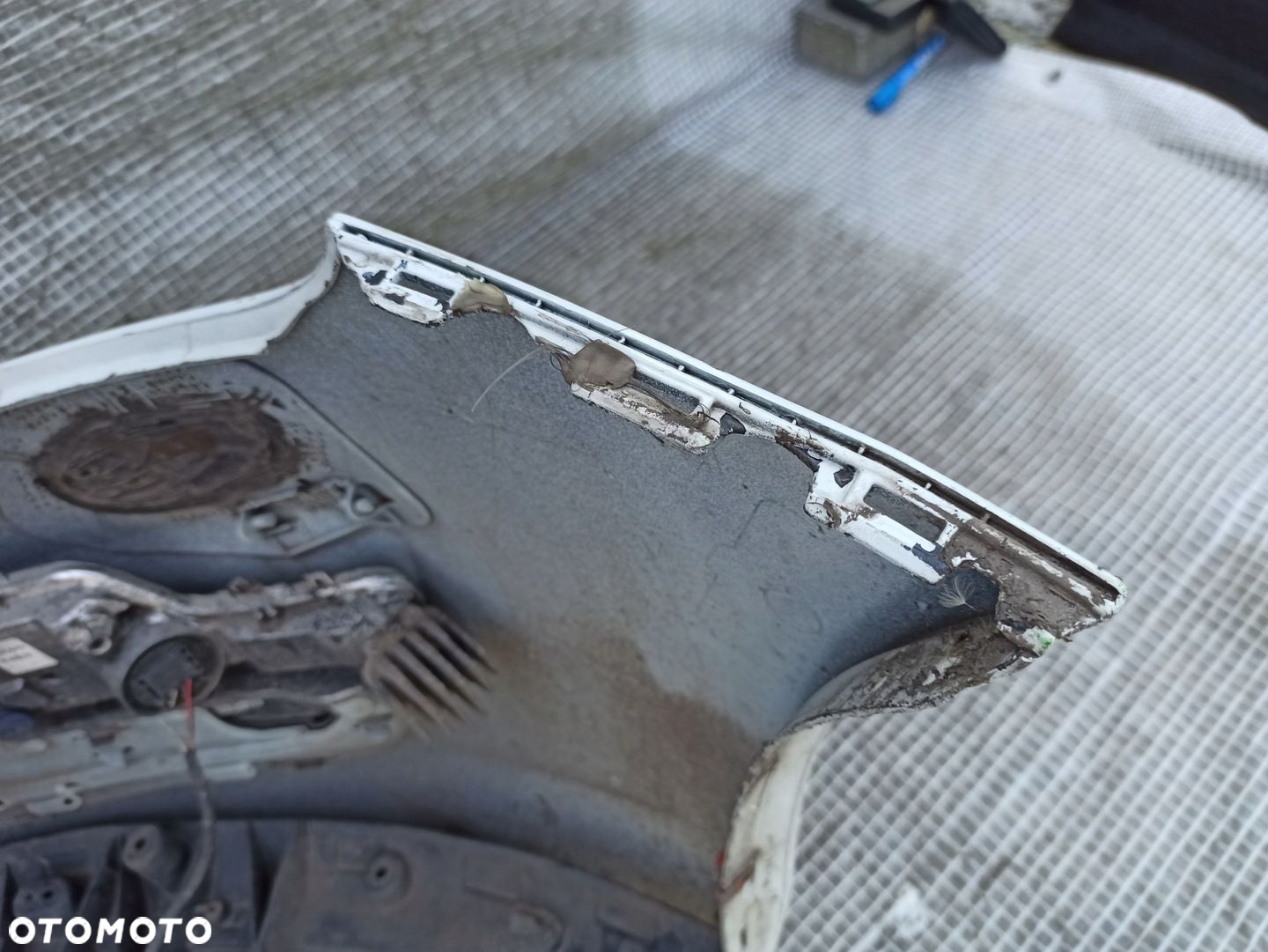 VOLVO S60 II V60 LIFT 13-18 ZDERZAK PRZEDNI PRZÓD KOMPLETNY BIAŁY 614 - 15