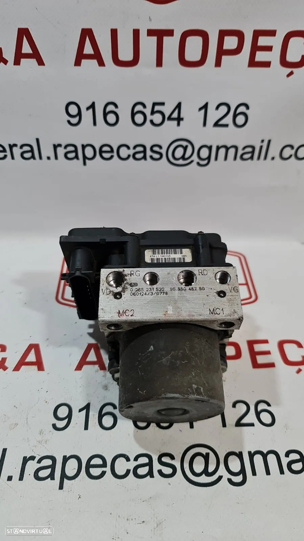 Módulo ABS Citroen Xsara Picasso / Berlingo Ref 0265231522 Original