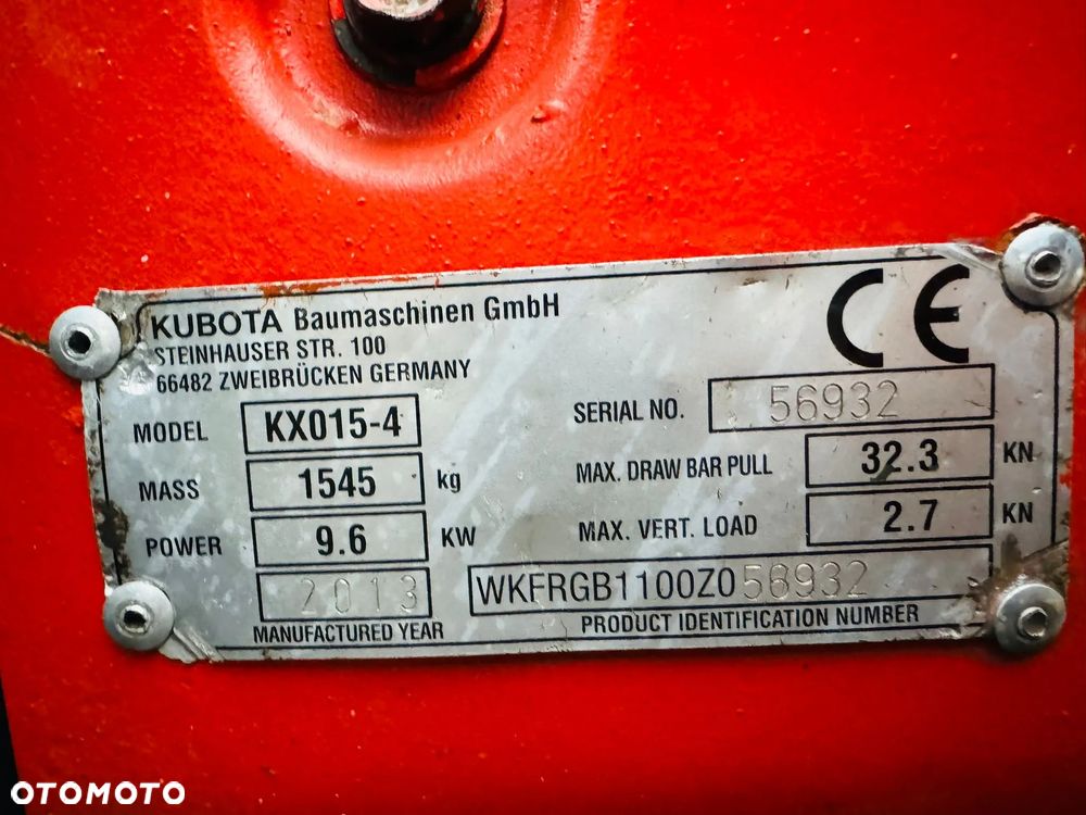 Kubota KX015-4 - 11