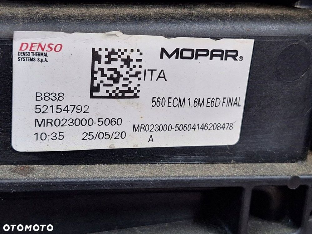 jeep compass II lift 2.0 mjt m-jet  chlodnice  pas przedni  kpl. - 8