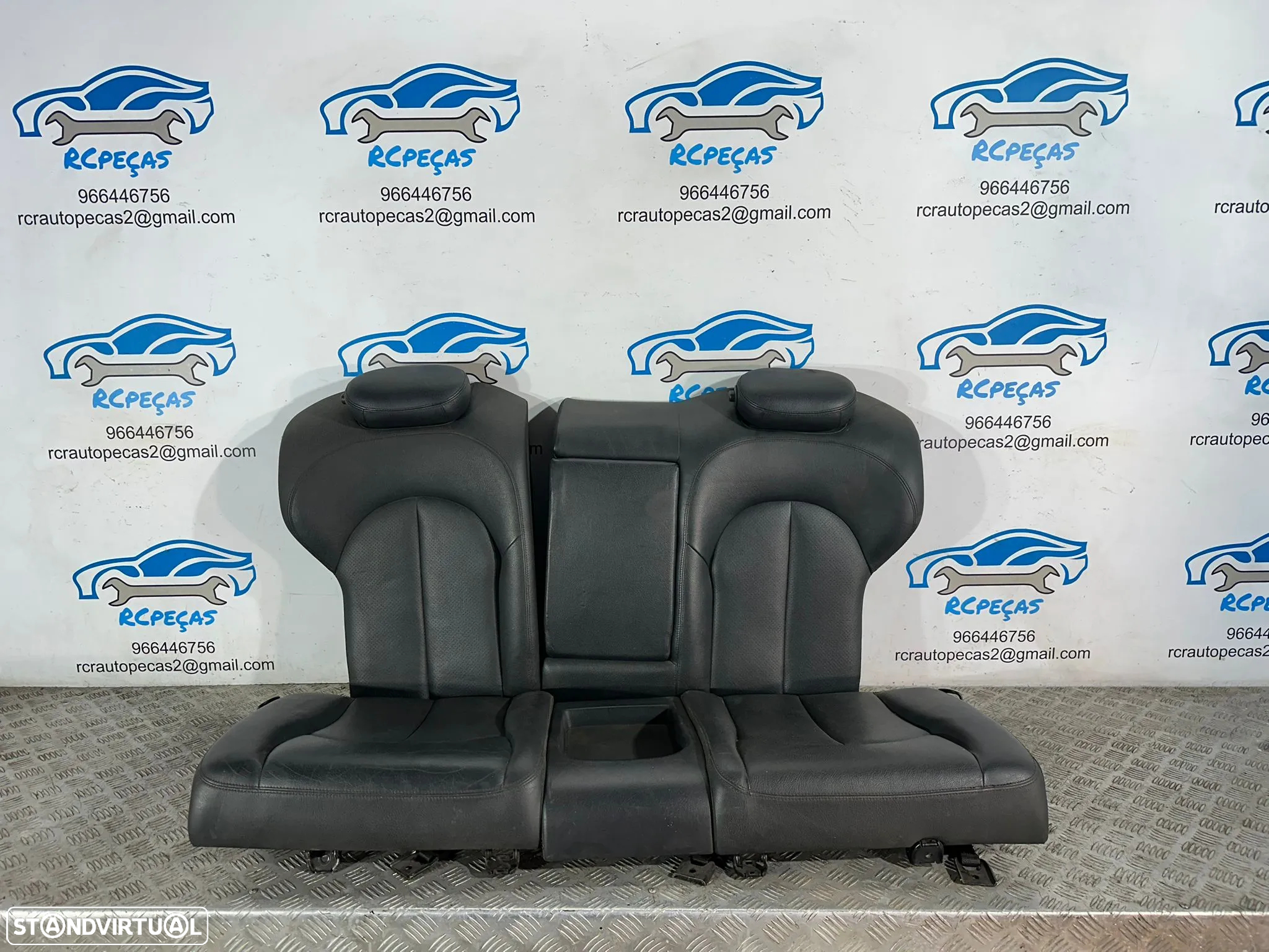 .Conjunto Bancos Originais Pele Mercedes Benz Classe C W203 Coupe 2008 – 2011 - 3