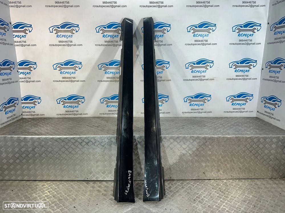 .Conjunto Embaladeiras Saias Laterais Esquerda Direita Sport Originais BMW Serie 3 F30 Sedan F31 Touring 2011 - 2019 - 1