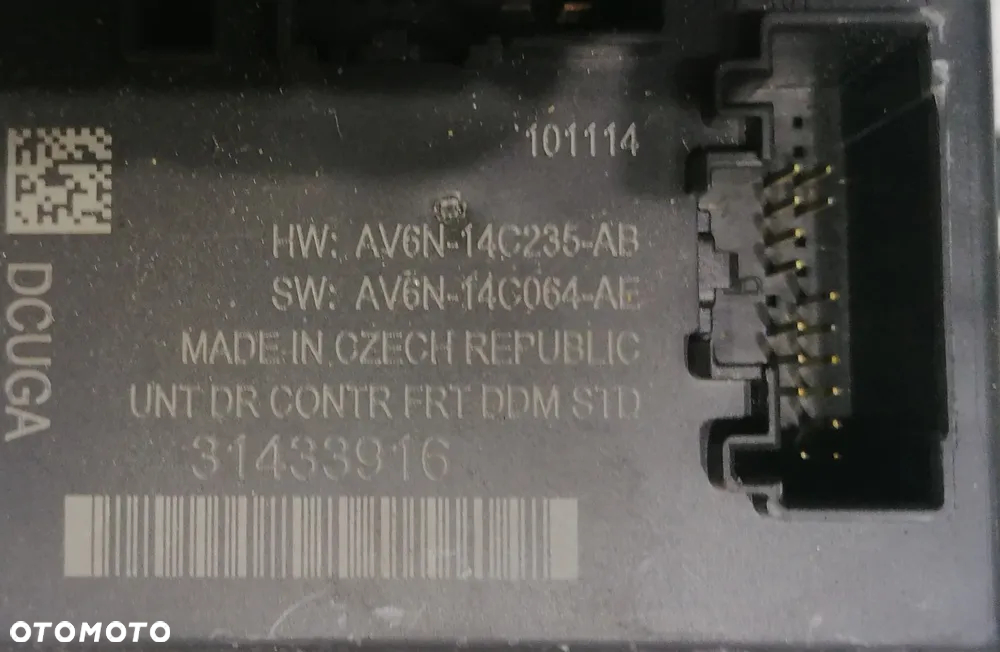 VOLVO V50 MODUŁ DRZWI LEWY PRZÓD 31433916 - 2