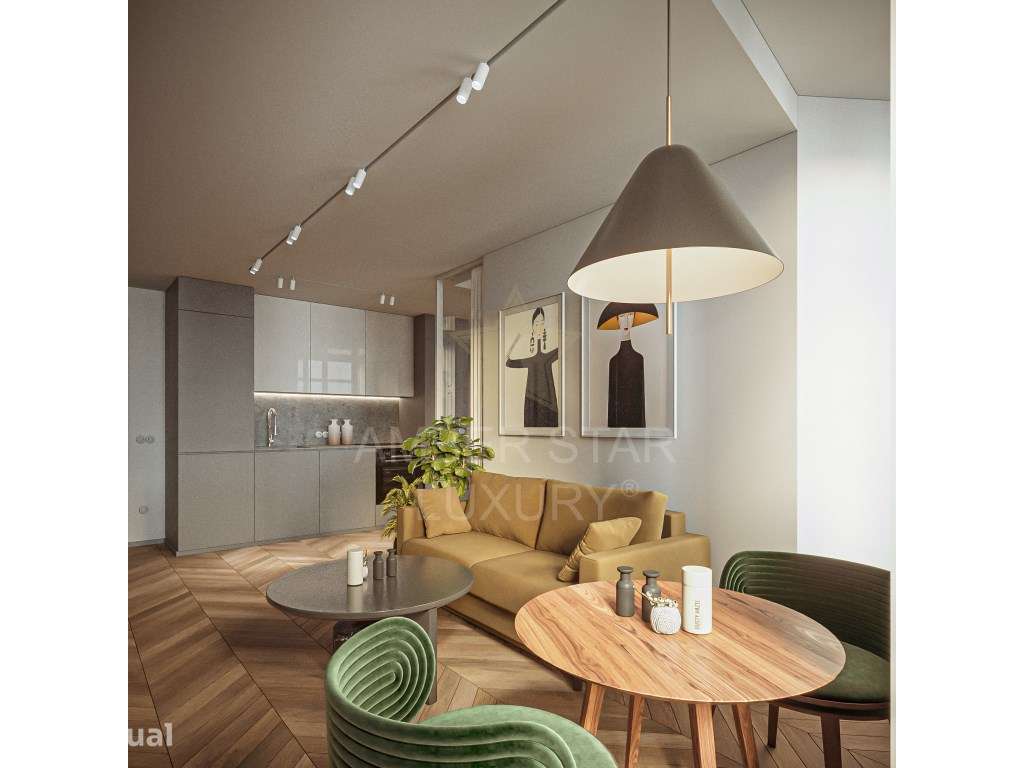 Apartamento T1 de 45m2 na Rua do Comércio do Porto - Grande imagem: 3/6