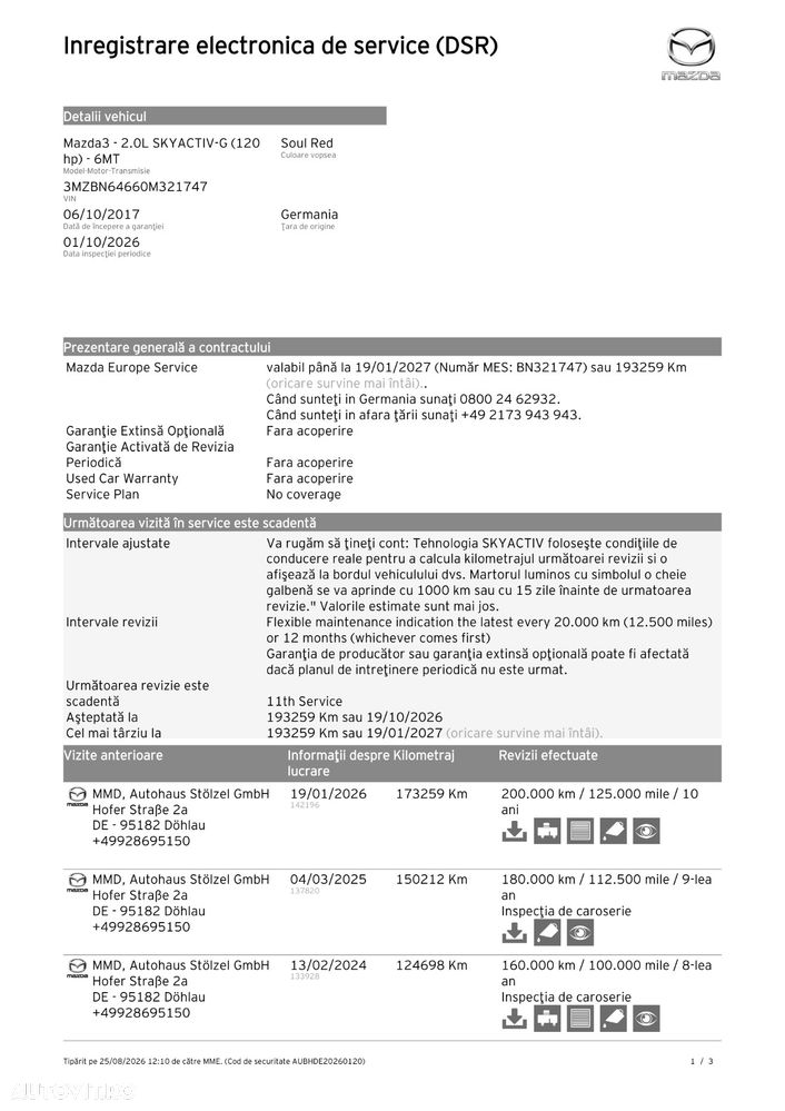 Mazda 3 SKYACTIV-G 120 Exclusive-Line - 9