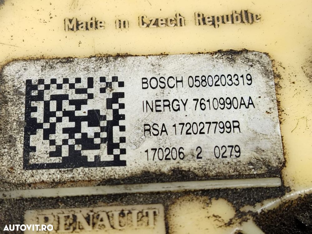 Pompa combustibil rezervor 1.6 dci r9m 0580203319 Renault Megane 4 [2 - 3