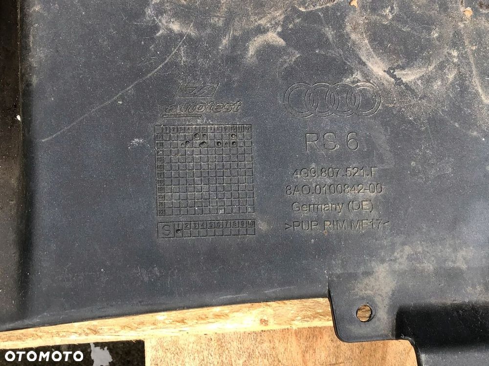 ZDERZAK TYŁ TYLNY AUDI RS6 C7 4G 4G9 KOMBI  DYFUZOR 4G9807521F 4G9807511BC - 9