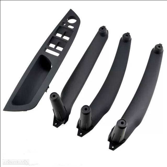Puxadores BMW X5 X6 E70 E71 E72 - Preto - 1