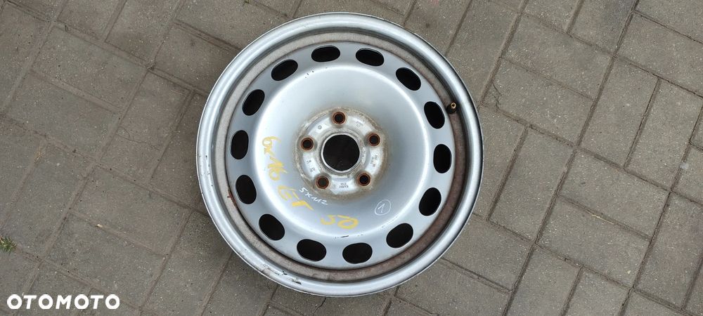 FELGI STALOWE 5x112 6Jx16 CALI ET50 VW  GOLF V VI VII TOURAN A38P SEAT LEON TOLEDO ALTEA SKODA OCTAVIA KOMPLET 4 SZTUKI - 2