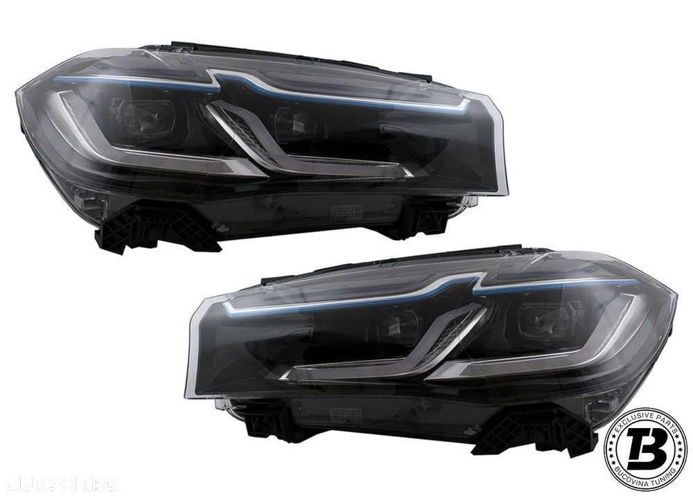 Faruri Full LED compatibile cu BMW X5 F15 Conversie la LED - 7
