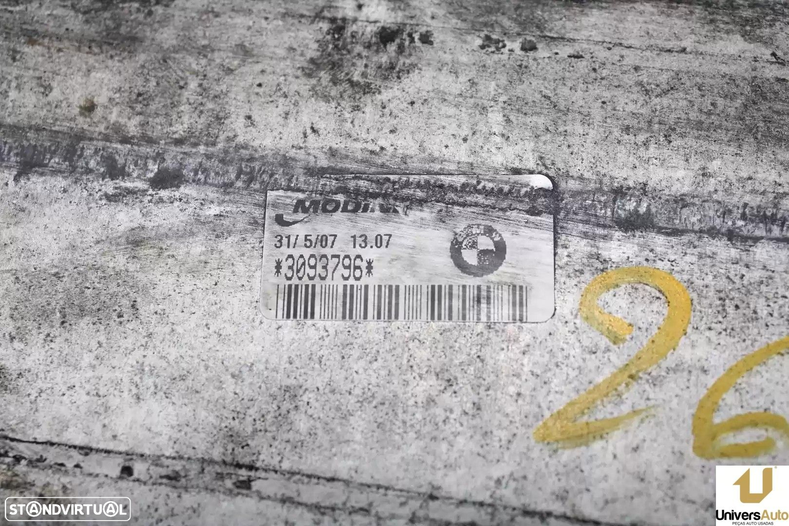 INTERCOOLER BMW 3 2007 -3093796 - 3