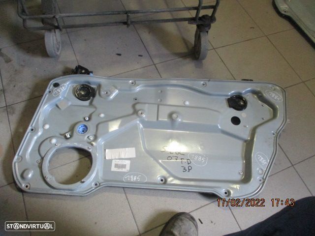 Elevador Sem Motor 6L3837752CQ SEAT IBIZA 6L 2007 5P FD - 1