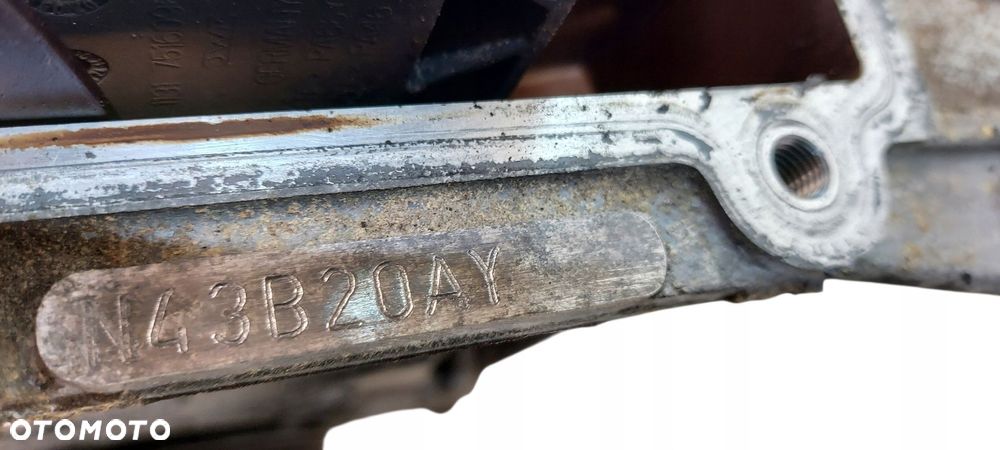 Bmw E60 E90 E87 E81 Blok Dół Silnika Wał Tłoki 7552781 2.0B N43B20A Nominał - 6