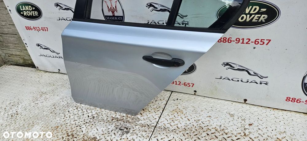BMW 1 E87 5 drzwi Kompletne Drzwi tył lewy Drzwi Tylne lewe TITANSILBER METALLIC - 11