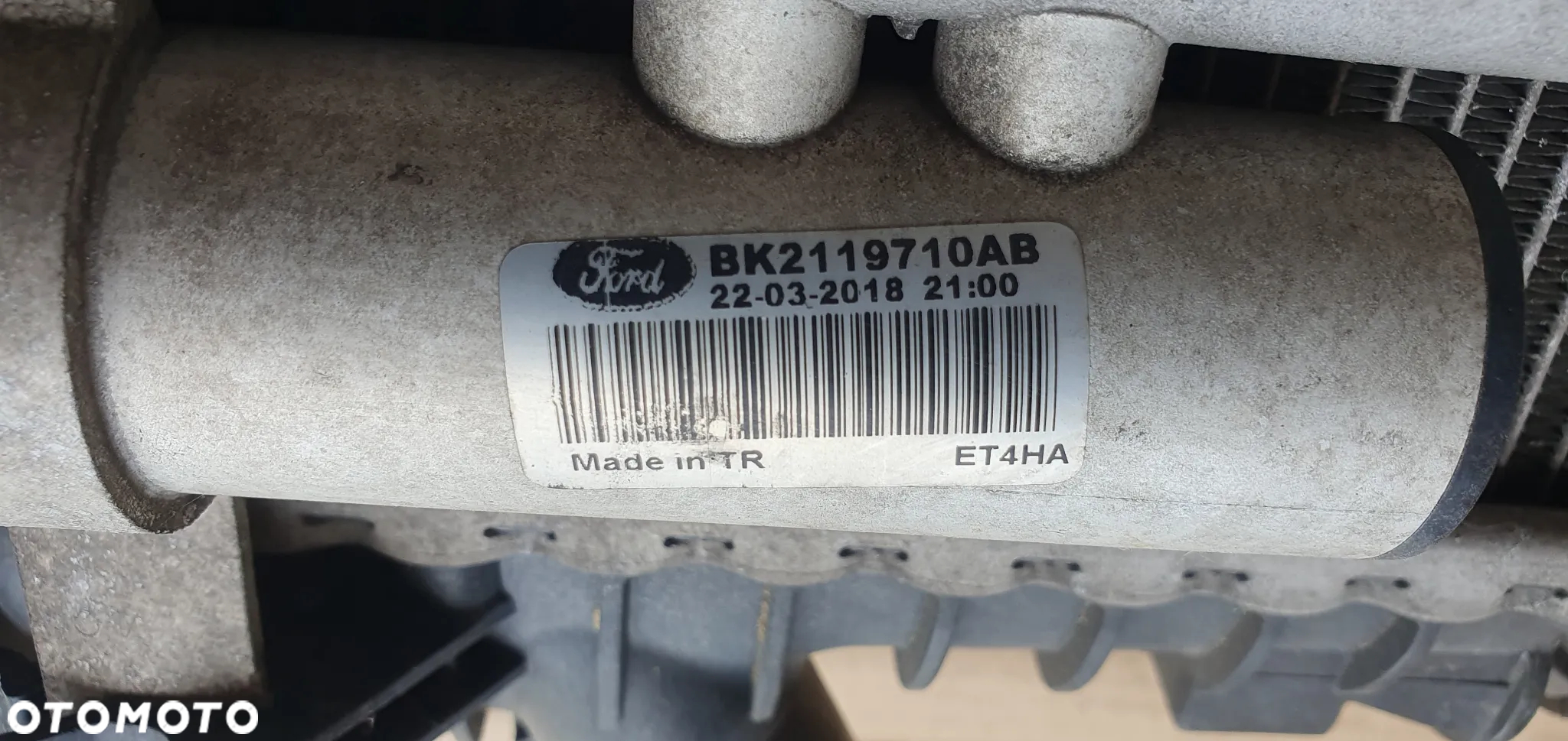 Chłodnica chłodnice wody klimatyzacji wentylator Ford Transit Custom MK8 Lift 2.0 TDCI - 8