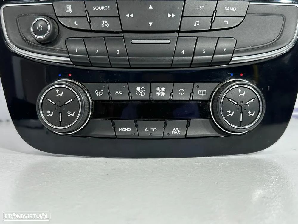 Comandos Ar Condicionado + Comandos Rádio - Peugeot 508 I / RXH - 3