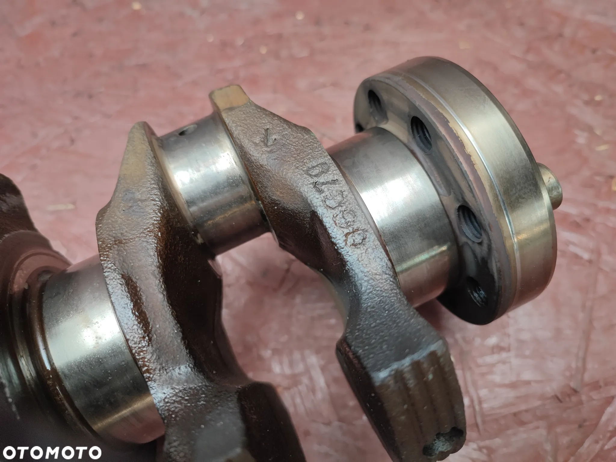 BMW E36 / E34 / E39 / Z3 ORYGINALNY WAŁ KORBOWY DO SILNIKÓW GAMY M52B25 1X VANOS / M50B25 O NR. 11 21 1 705 847 / 11 21 1 432 275 OEM W BARDZO DOBRYM STANIE - 9