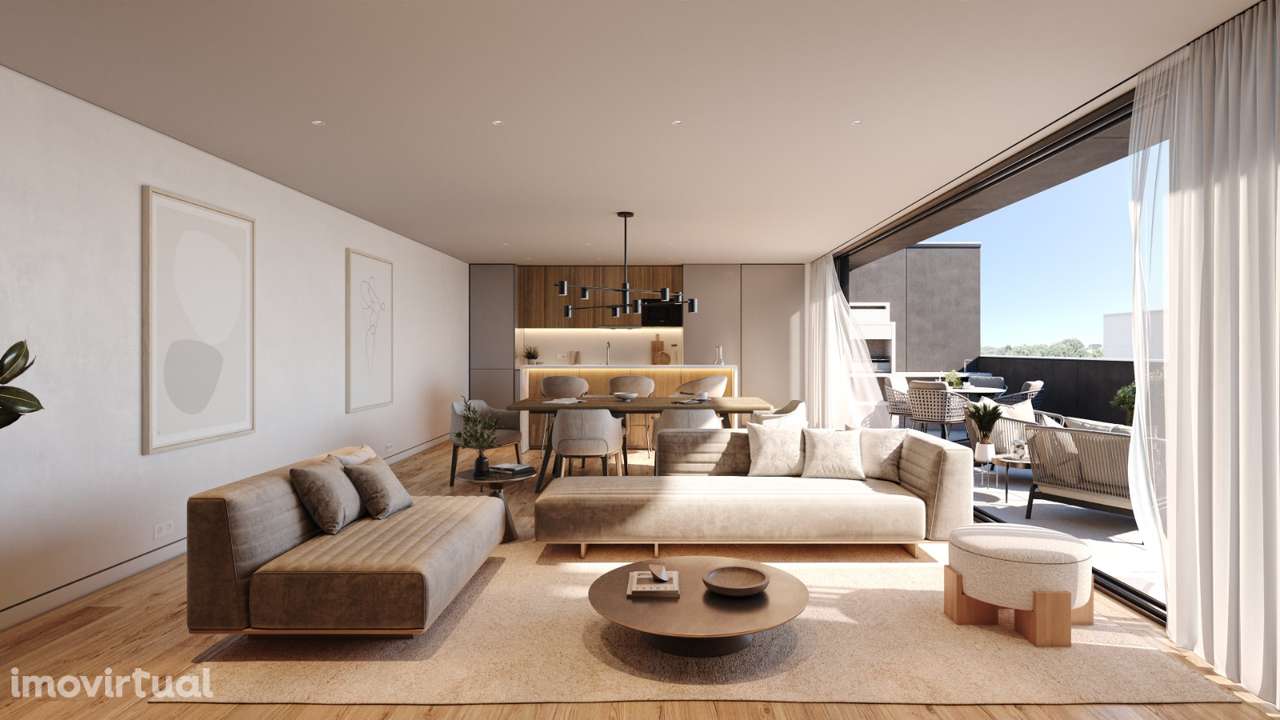 T2 Novo Leça da Palmeira | Varanda + Garagem | Praia - Grande imagem: 4/15