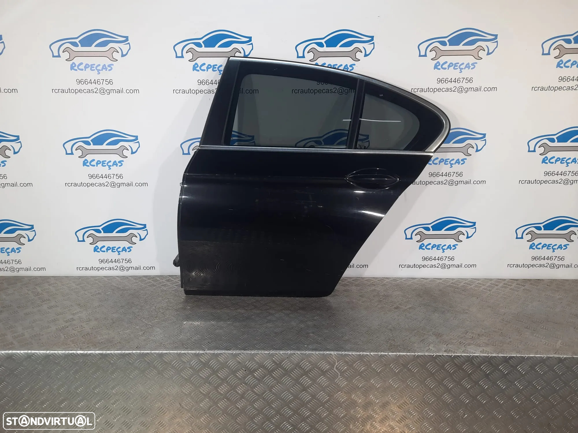 PORTA PORTAS TRASEIRA TRÁS ESQUERDA BMW SERIE 5 F10 SEDAN CARRO FECHO ELEVADOR MOTOR PUXADOR VIDRO ESCURECIDO - 2