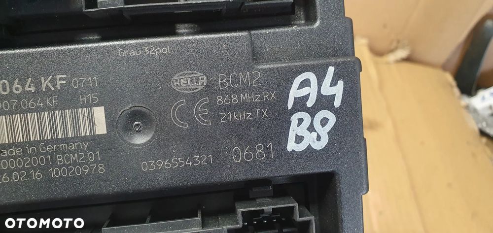 Moduł sterownik komfortu Audi A4 B8 8K0907064KF - 6