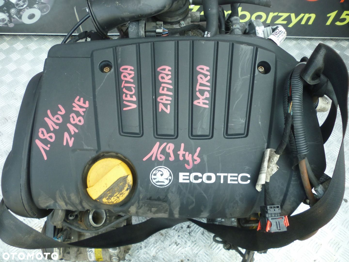 SILNIK OPEL VECTRA ZAFIRA 1.8 16V Z18XE 169 TYS - 2