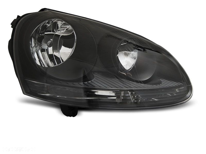 Reflektory Lampy Czarne Black Tuning Vw Golf V 5 1k 2003-2010 Jetta 1k6 05- - 3