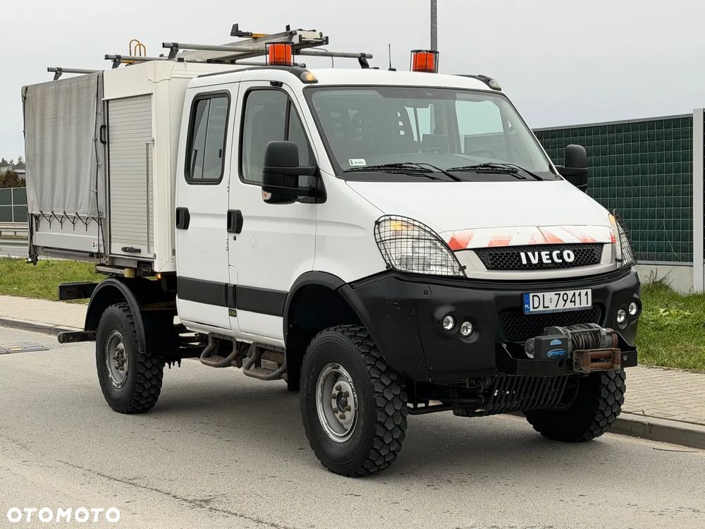 Iveco DAILY  4X4 SALON PL  1 WŁAŚCICIEL 100% BEZWYPADKOWE DOKA  7-OS - 2