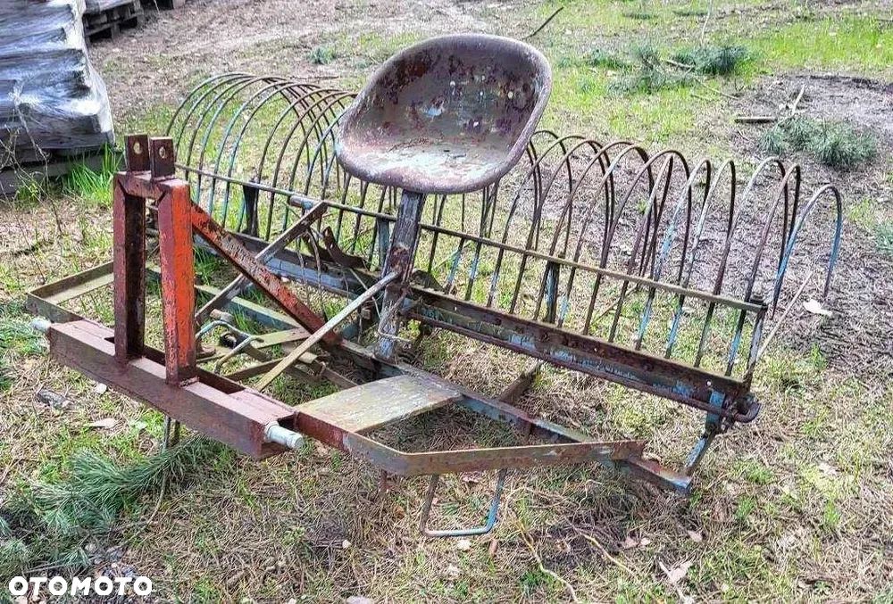 Kultywator zagrabiarka pług traktor - 4