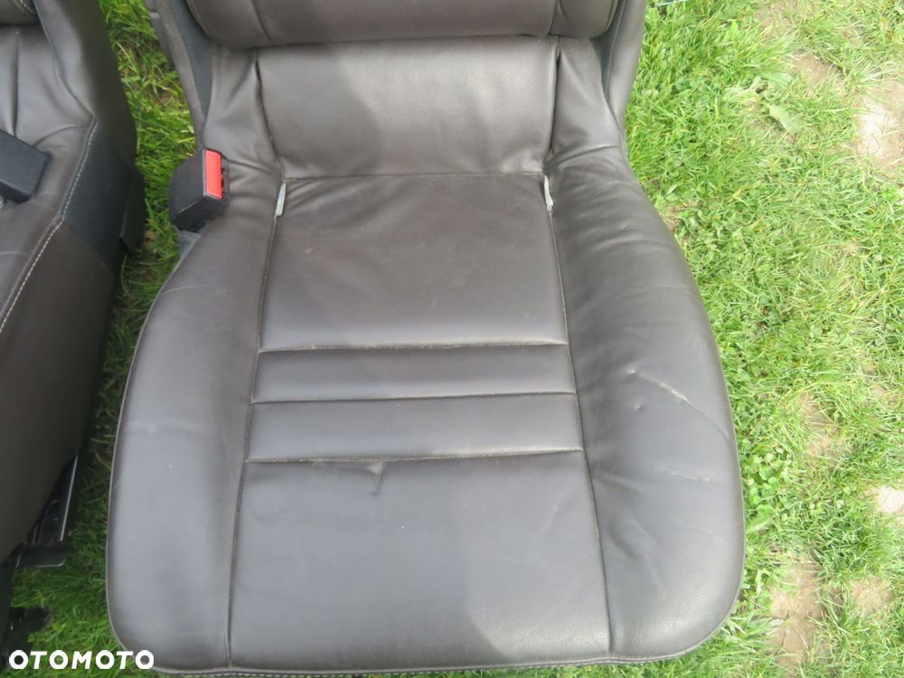FOTELE FOTEL PRZEDNI LEWY PRAWY KANAPA WNĘTRZE SCENIC GRAND III PH1 SKÓRA GRZANE RENAULT 2009-2013 - 15