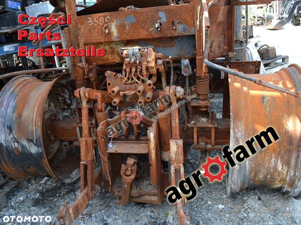 Renault Ares 656 części, skrzynia biegów, oś - 2