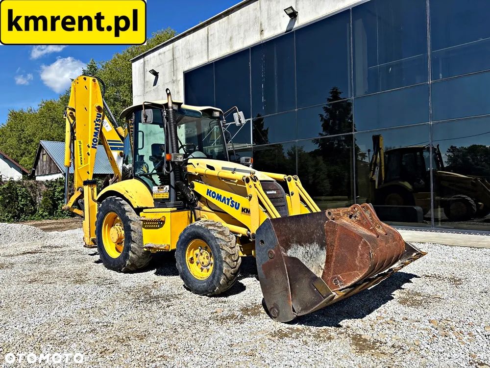 Komatsu WB93R-2 KOPARKO-ŁADOWARKA 2004R. MTH:4263!  | JCB 3CX, CAT 428 432, CASE 580 590 NEW HOLLAND 110 115 - 6