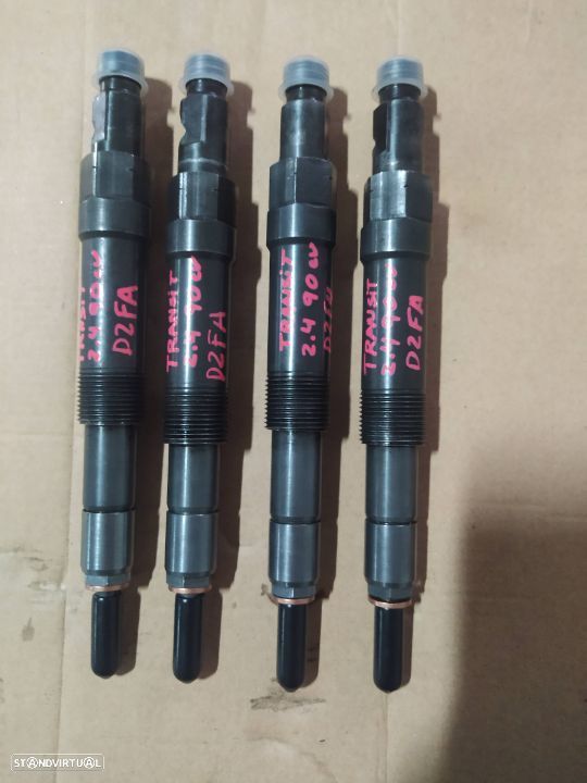injectores ford transit 2.4 2.0 TDDI 90cv Bosch  testados e afinados - 3