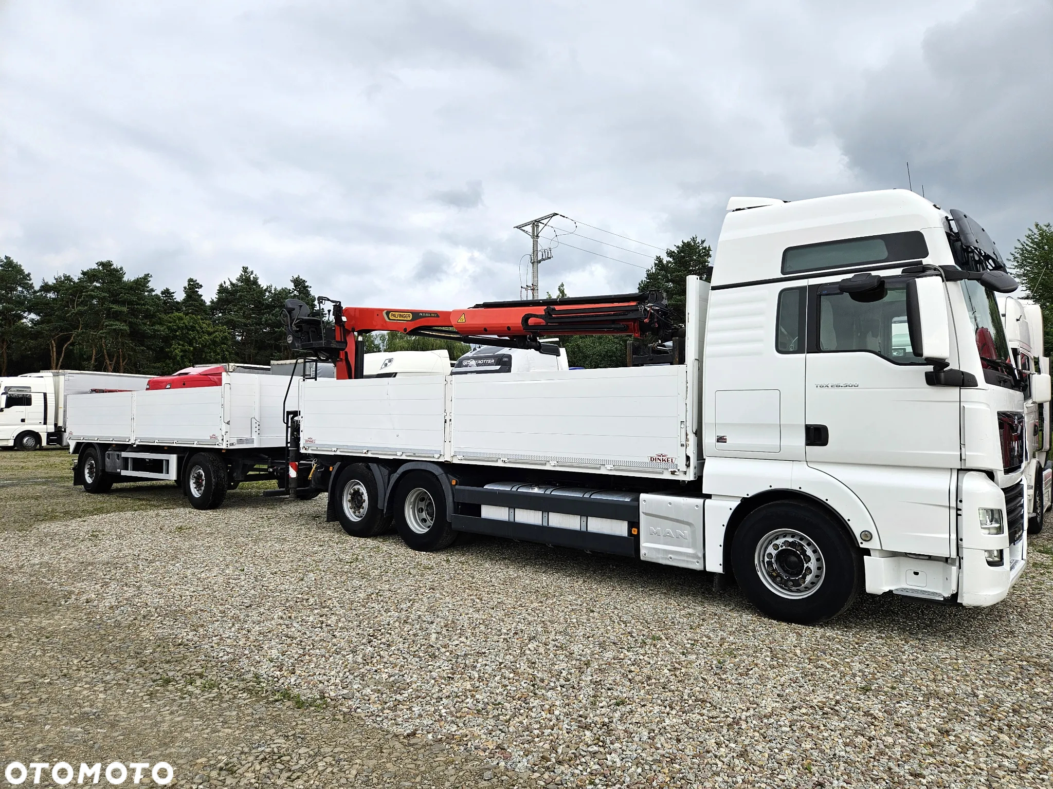 MAN TGX 26.500 6X2 / ZESTAW / PALFINGER 20.501L / ACC  / NAVI - 4