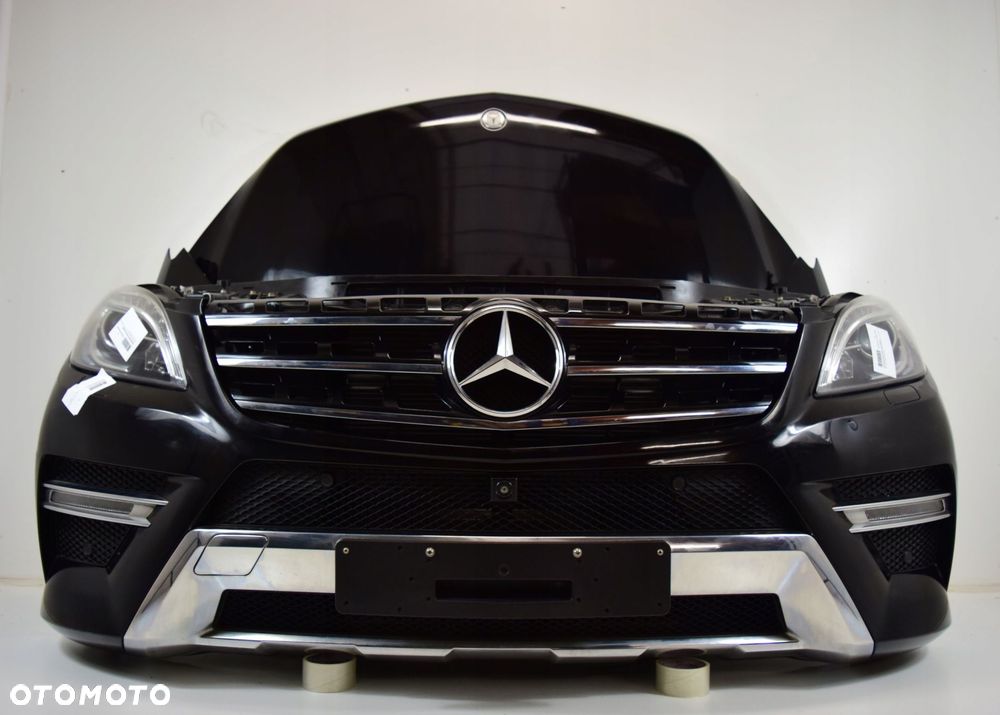 MERCEDES ML W166 AMG PRZÓD MASKA LAMPY ZDERZAK PAS - 3