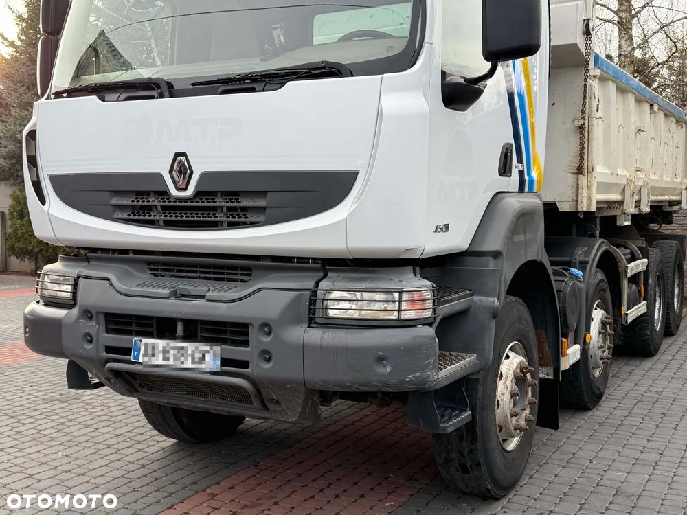 Renault KERAX=450DXi=8X4=WYWROTKA=BORDMATIC - 13