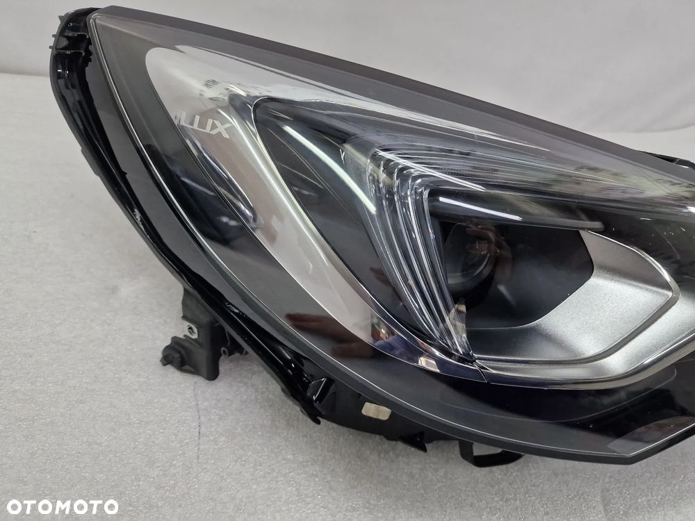 OPEL ASTRA K V 5 15- PRAWA LAMPA PRZEDNIA PRZÓD INTELLI LUX FULL LED , NR 39077807 , NR AUKCJI LA537 - 7