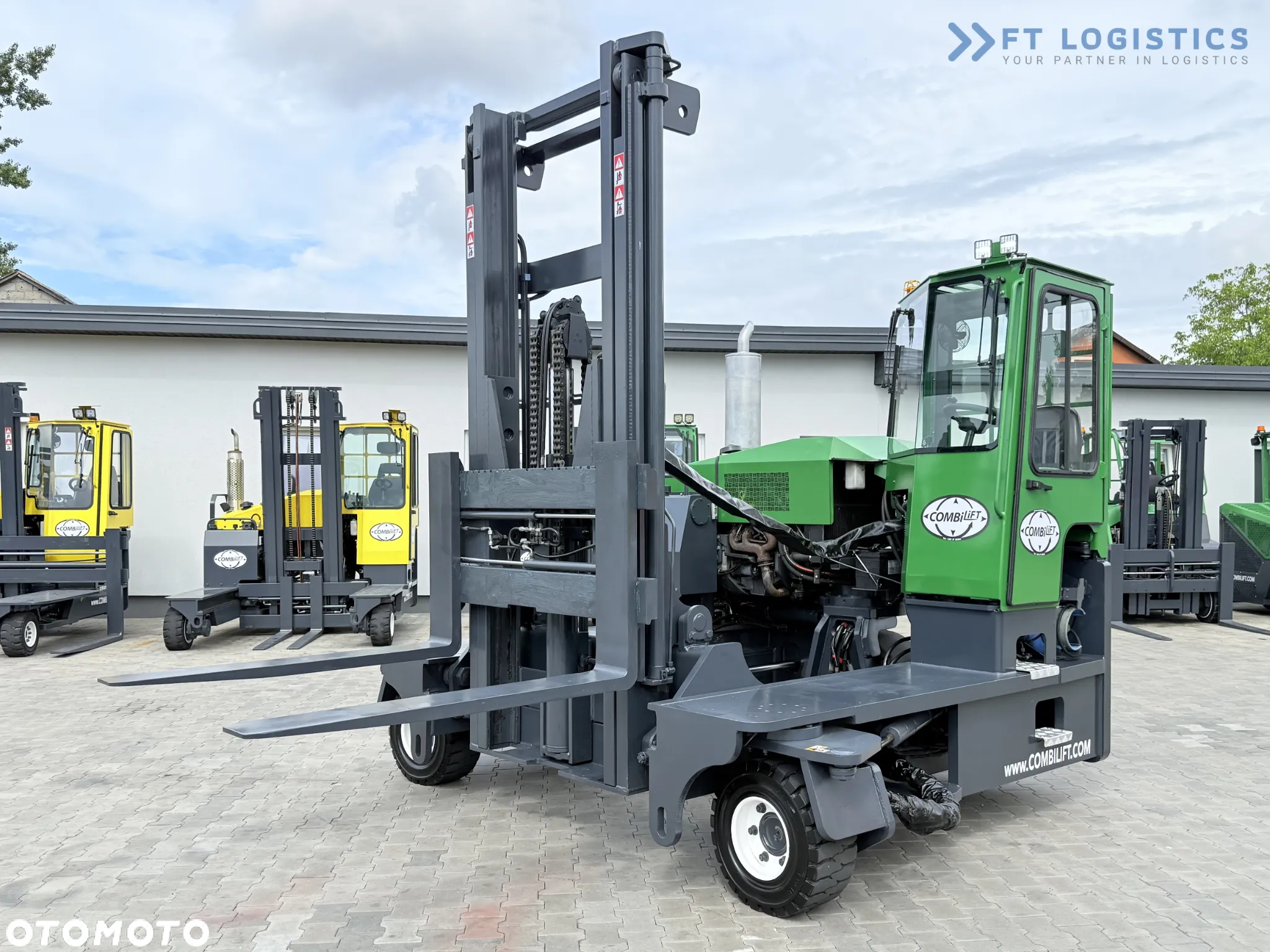 Combilift C8000 / GAS / DUPLEX - 4700MM / POZYCJONER / WOLNY SKOK / PEŁNA OGRZEWANA KABINA / JEDYNIE 5141H / STAN - JAK NOWY! - 20